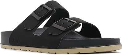 People Footwear Rubber Sandals for Women and Men, EVA Sandals, Double Buckle Slides with Two-band Slides - Perfect Summer Shoes for Comfort and Style