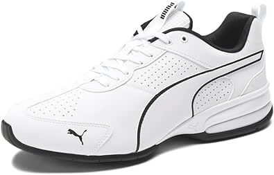 PUMA Mens Tazon Advance Leather Running Sneakers Shoes - Grey