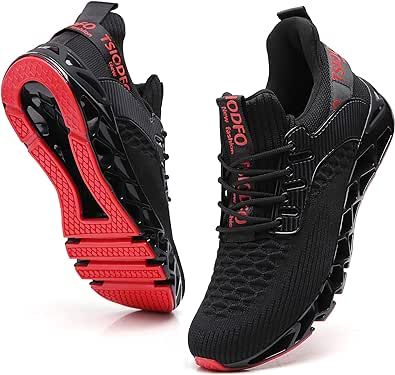 TSIODFO Men Sneakers Fashion Sport Running Athletic Tennis Walking Shoes