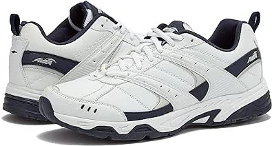 Avia Avi-Verge Mens Sneakers - Cross Trainer Mens Tennis Shoes, Pickleball or Walking Shoes for Men, Medium or Extra Wide Width Court Shoes Size 7 to 16